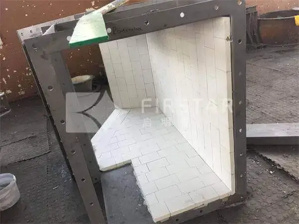Ceramic Chute, Bin and Hopper Linings
