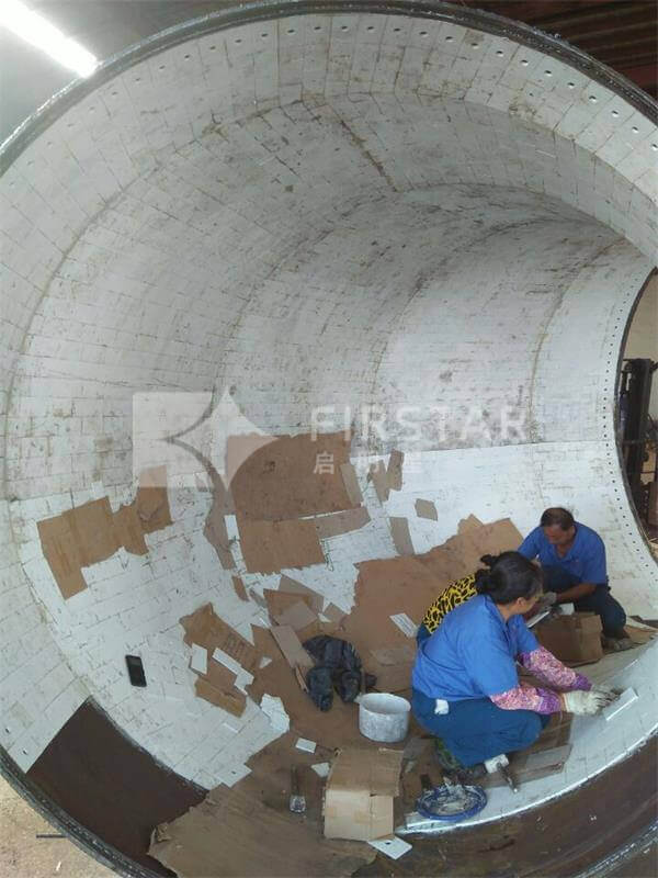 Large Volume Ball Mill liner project