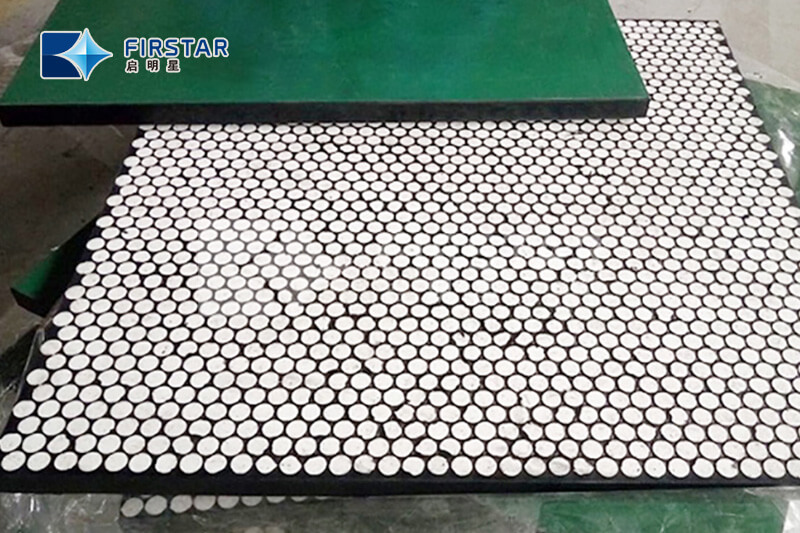 HEAVY WEAR PROTECTION Ceramic Rubber Lining materials